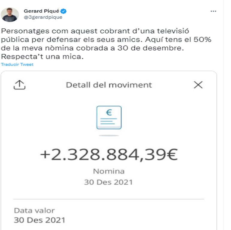 ¿Gerard Piqué es el mejor pagado del Barcelona? Esto gana