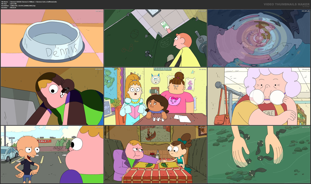 Clarence E05E06 Clarence's Millions   Clarence Gets a Girlfriend.mkv