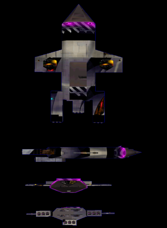 3view of Ginlooter Raider Cruiser