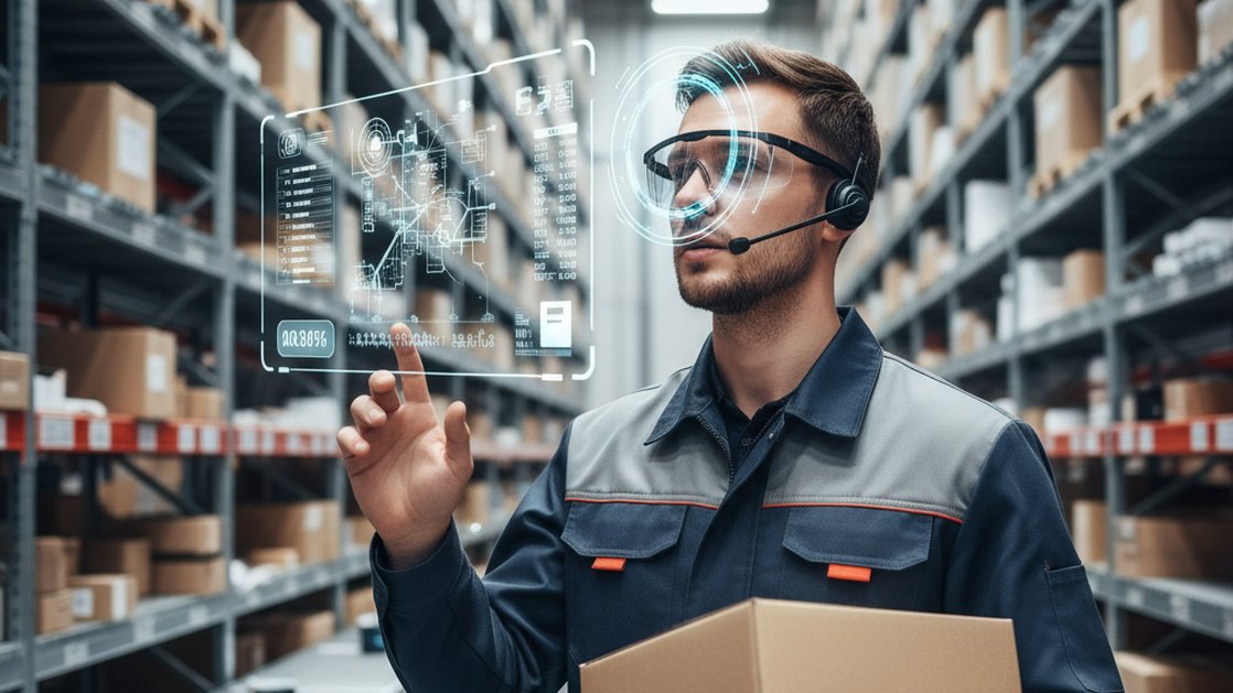 Голосовые технологии и AR-очки для складской логистики с дополненной реальностью