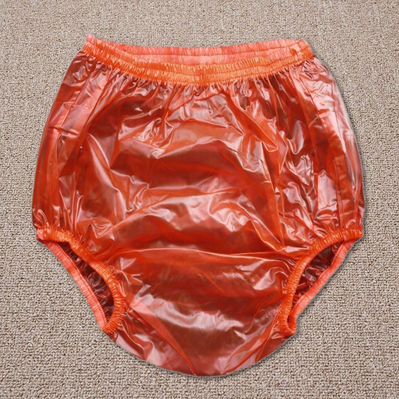 PVC kalhotky M červené