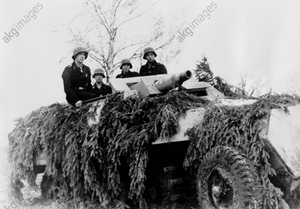 Aufklärungs-Abteilung einer SS-Panzer-Grenadier-Division, mit se