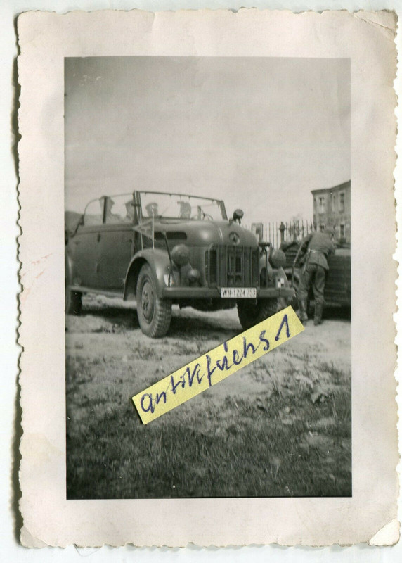 schwerer Steyer-Militär-Kübelwagen von General Küchler in Polen 