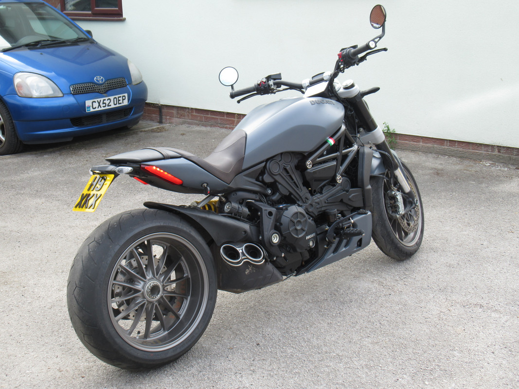 Ducati XDiavel Roland Sands Exhaust Trim | Ducati Diavel Motorcycles Forum