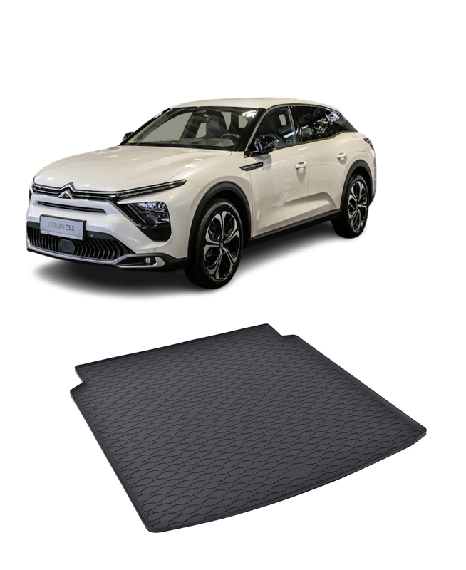 Tavita auto CITROEN C5X PHEV 2022-prezent, protectie portbagaj, Cri-Flo, din cauciuc 100%, compatibil cu autoturismul CITROEN C5X PHEV