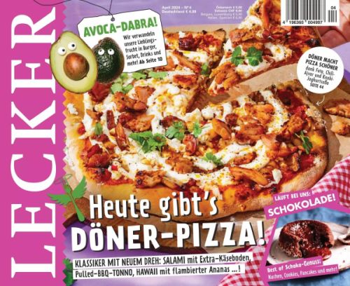 Cover: Lecker Magazin No 04 April 2024
