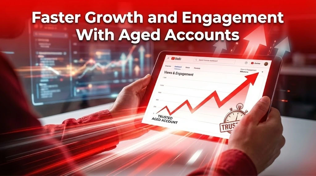 How Aged YouTube Accounts Can Help Channels Grow Faster