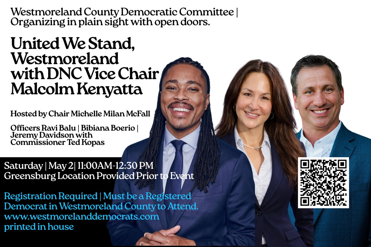 United We Stand: Westmoreland with DNC Vice Chair Malcolm Kenyatta