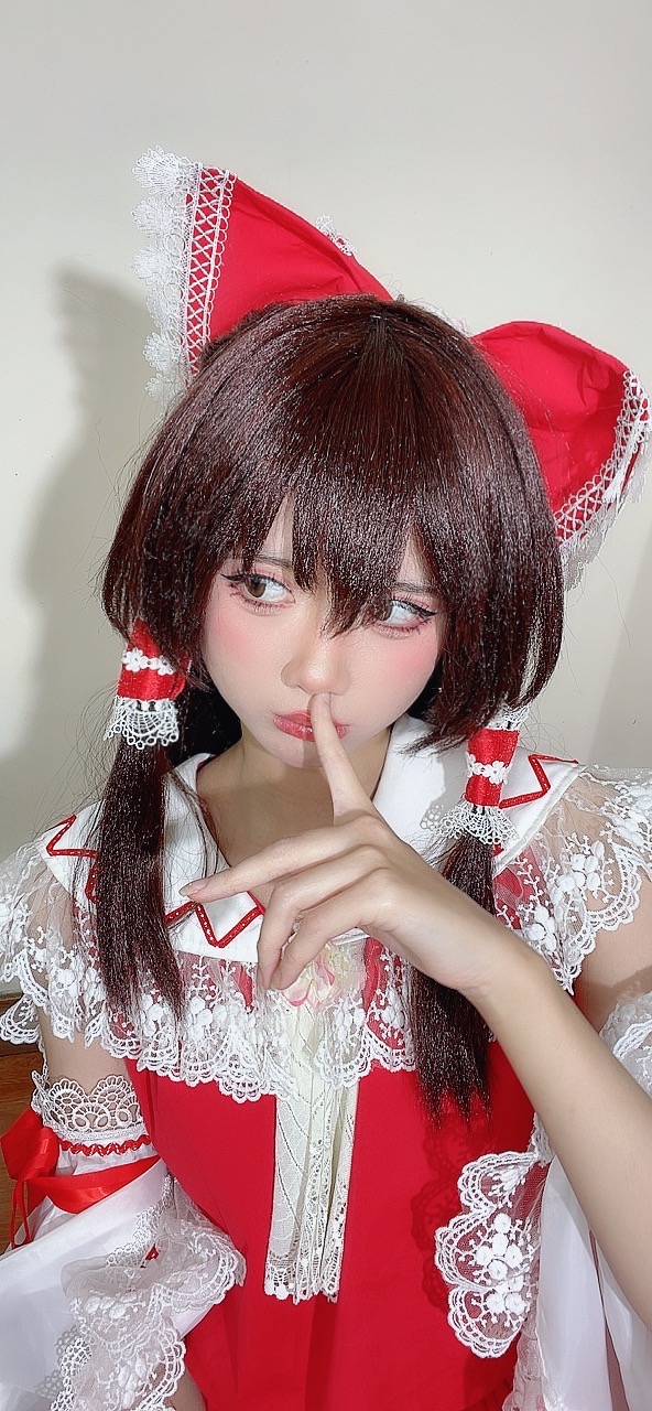 PoppaChan Reimu Hakurei Cosplay (Touhou Project) – 111 Photos 14 Videos 1.13GB插图4