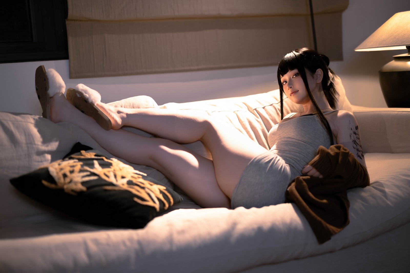 屿鱼 Yuyu 杀手妻子 主题 Cosplay 写真图集（50P｜444MB）插图4