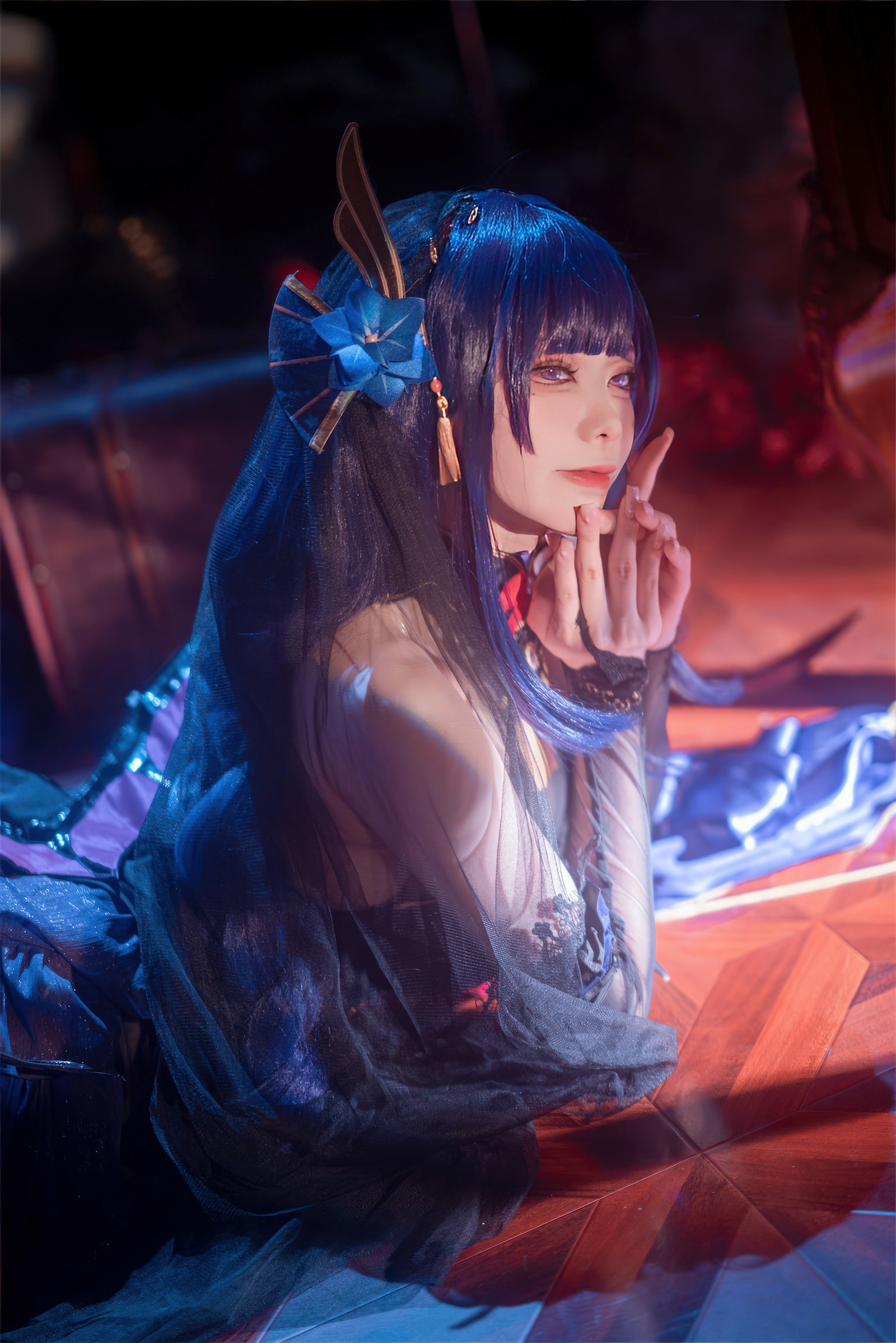 安食Ajiki 原神雷电将军魅魔写真集 – 高质量COS & 二次元美女 [35P-259M]插图7