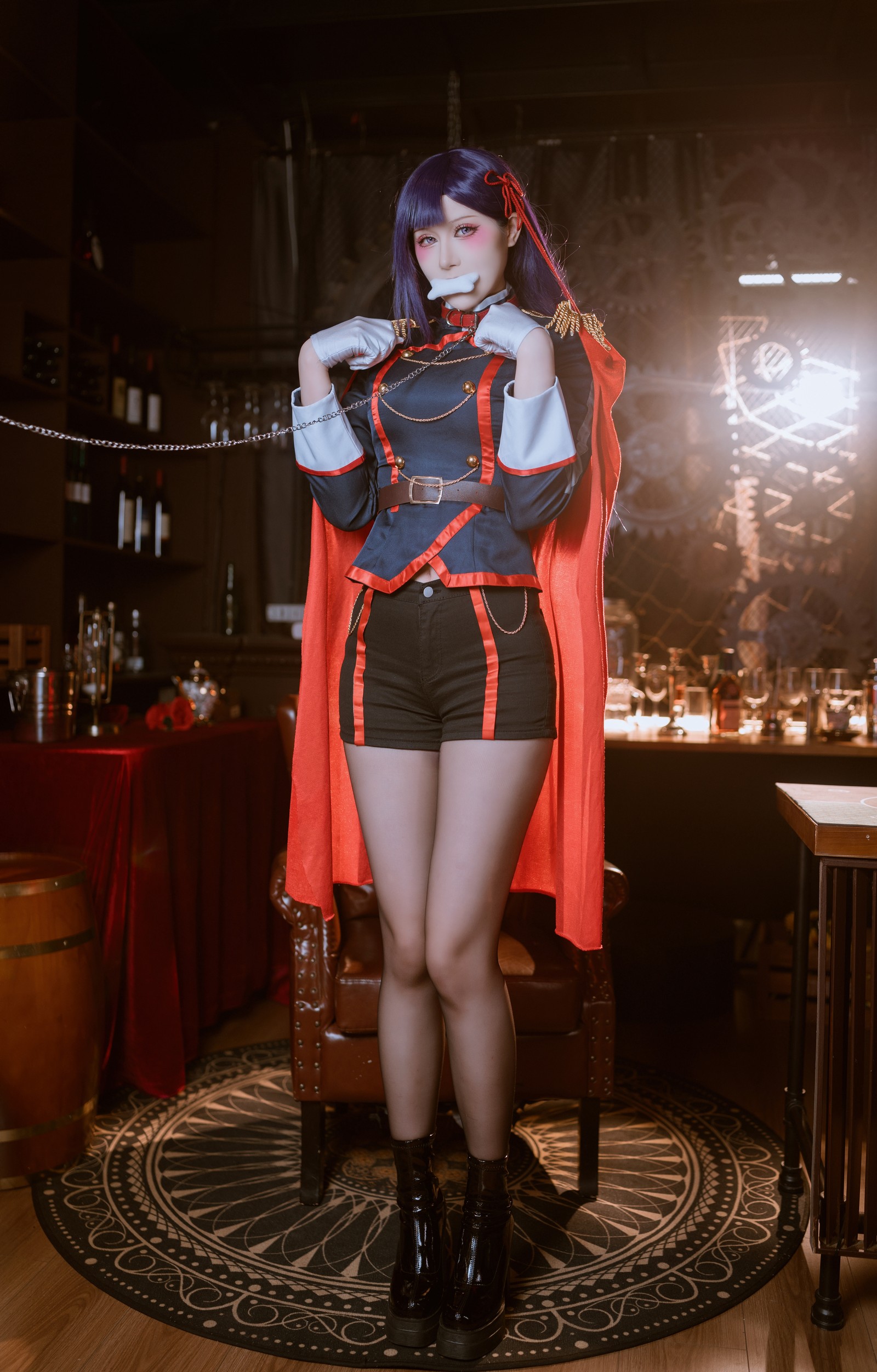 兔胖胖min – 魔都精兵的奴隶 山城恋 Cosplay 高清写真集（40P-575.4MB）插图3