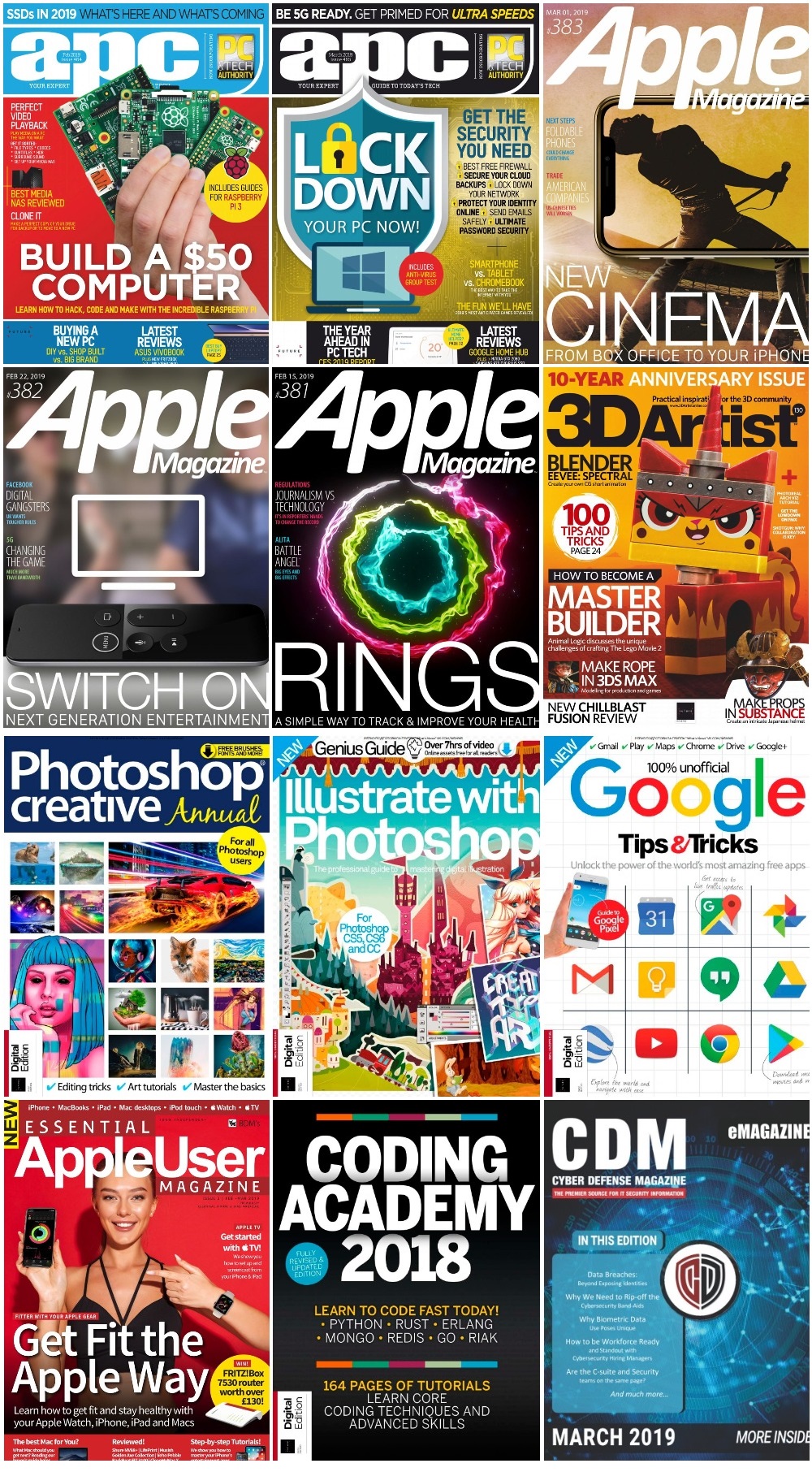 57 Magazines Related to Computers & Mobiles