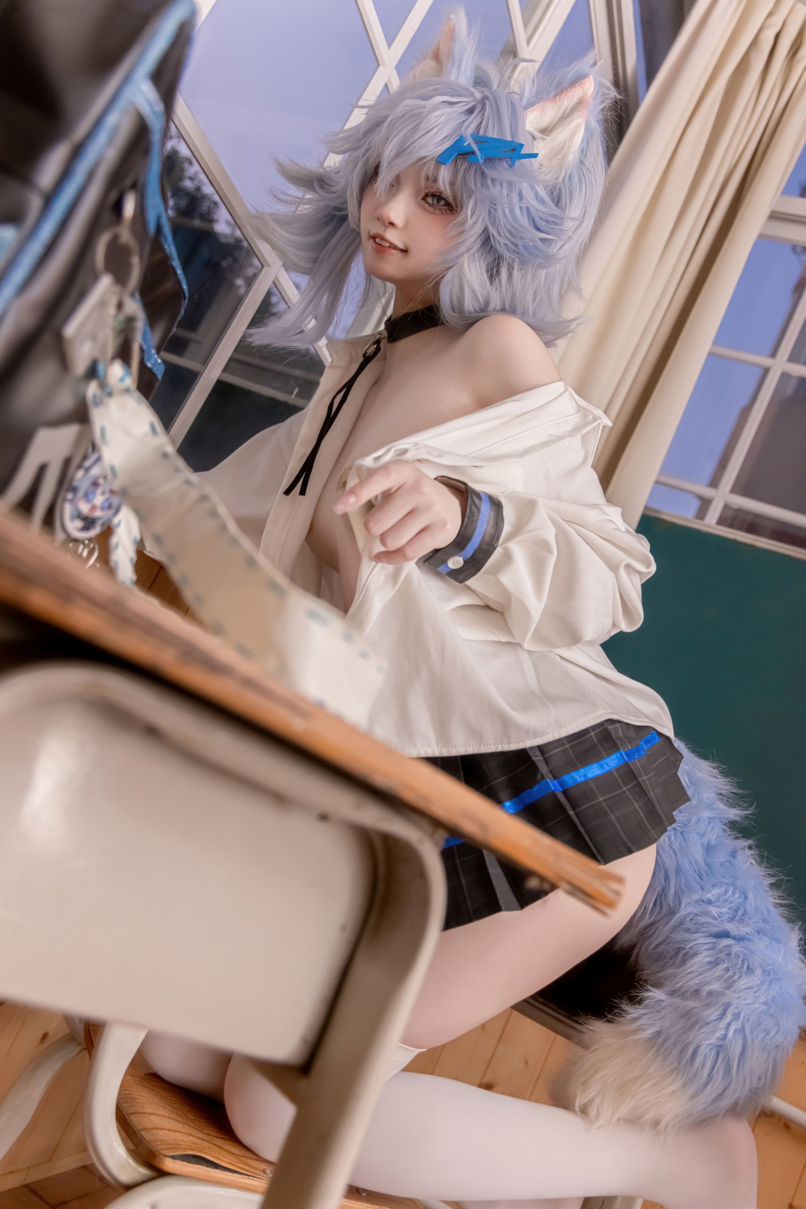 纸悦Etsu_ko《少女前线 PA-15》高校心跳物语 Cosplay 套图[51P-385M]插图6