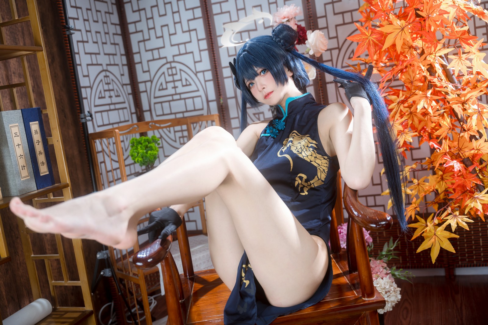 九柒喵 – 碧蓝档案 妃咲 Cos 高分辨率写真（28P-137M）蓝档案角色合集插图2