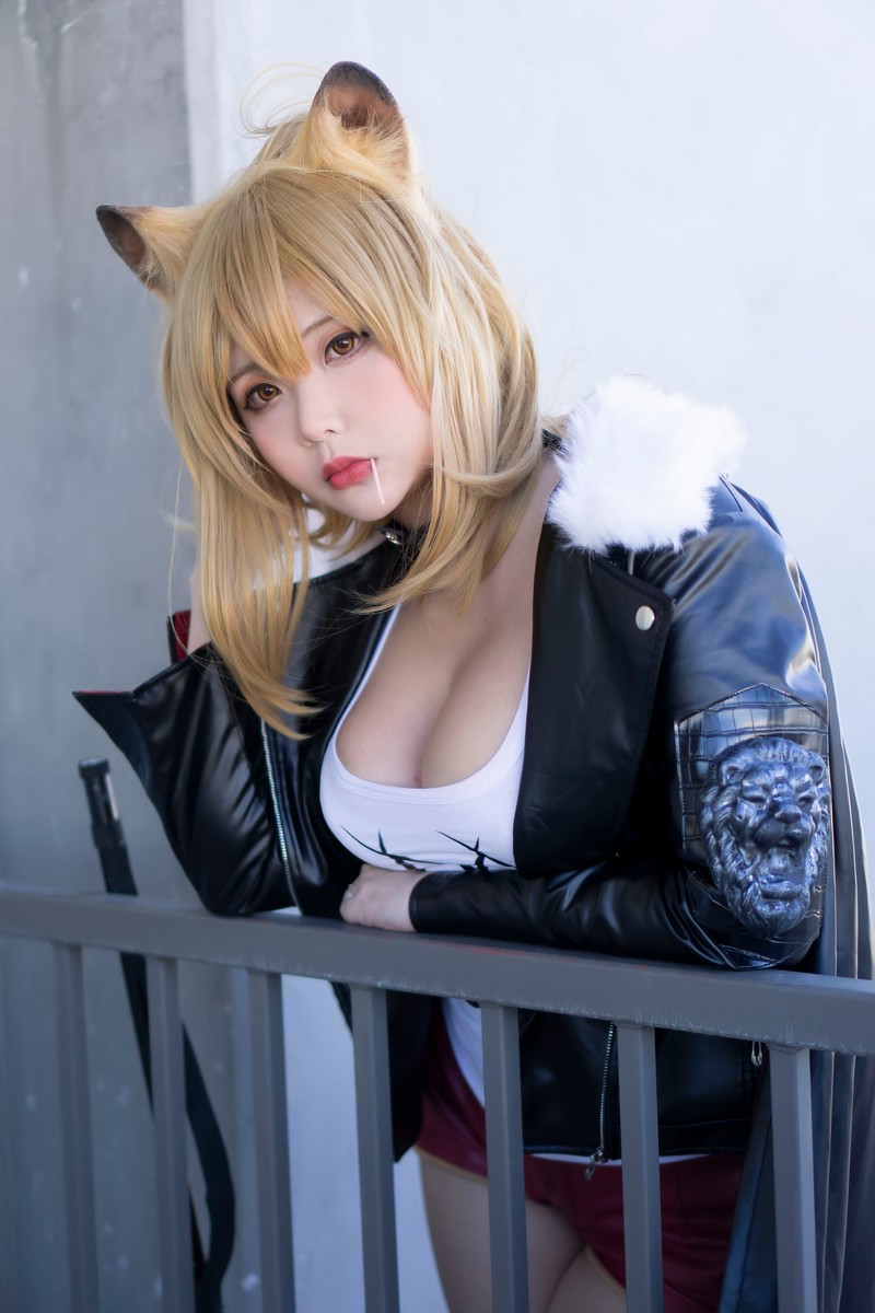Hana Bunny 推进之王 Cosplay写真｜明日方舟 Siege 高清图片合集[8P-9.8M]插图2