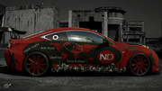 Lexus RC F Call of Duty side