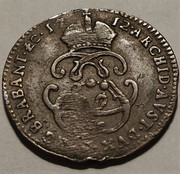 1 Liard a nombre de Carlos VI - III de España - Amberes, 1712 IMG-20220815-180800