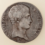 5 francos Napoleón Emperador Calendario Republicano Año 13 PAS4925