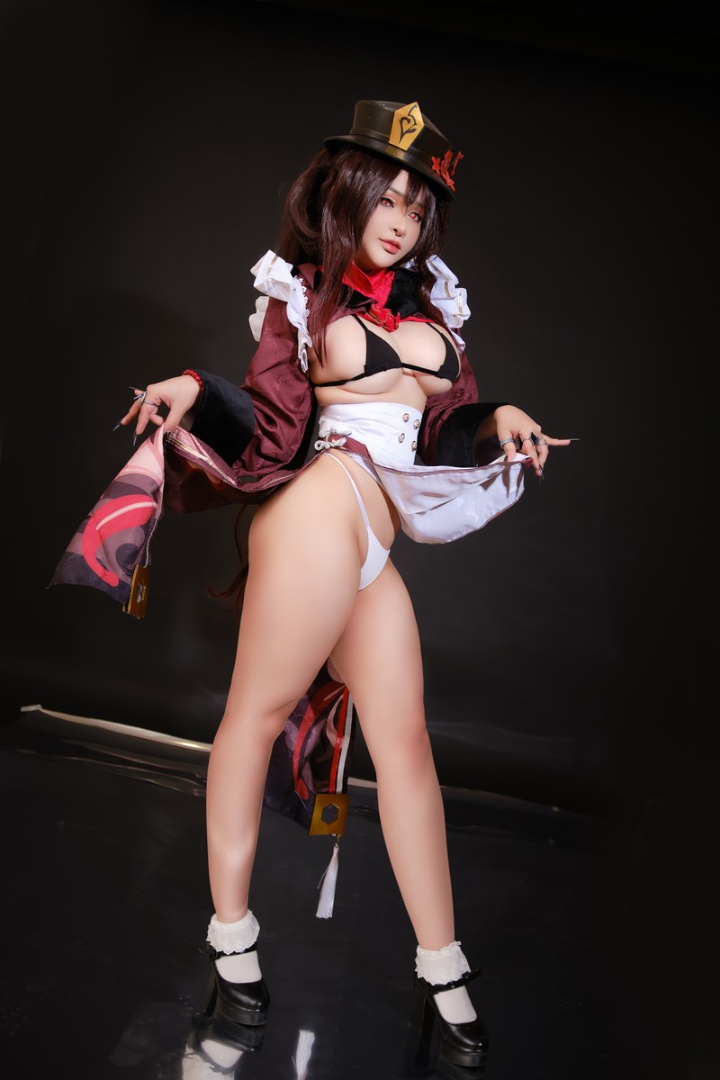 MiMi Chan 胡桃 Hu Tao Cosplay 原神高清写真【10P-91.5M】插图5
