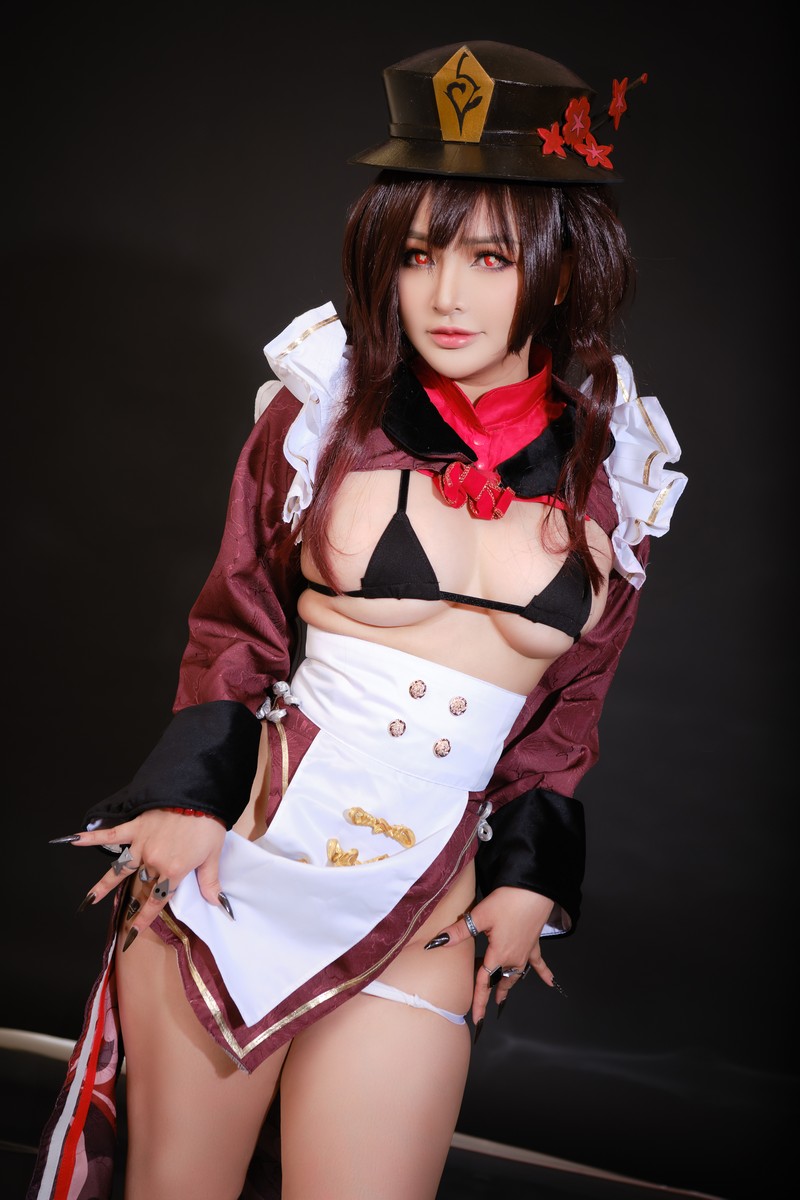 MiMi Chan 胡桃 Hu Tao Cosplay 原神高清写真【10P-91.5M】插图7