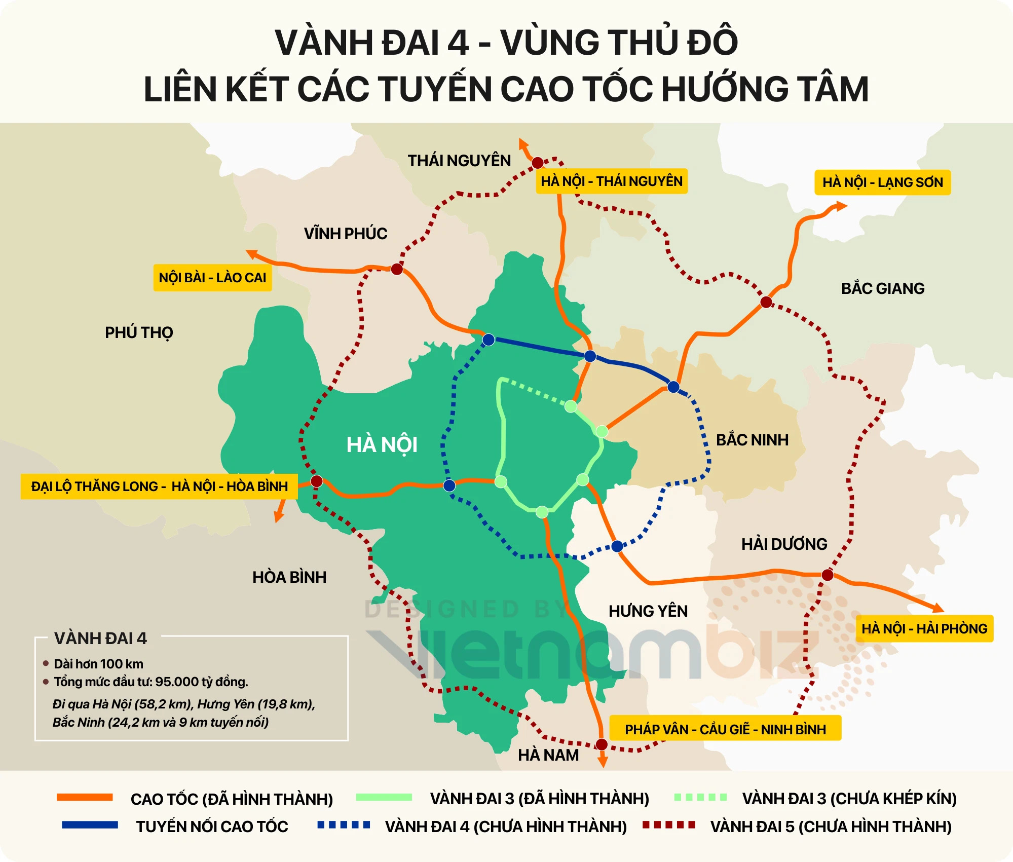 Đường Vành đai 4: Sức bật mới cho Vùng Thủ đô