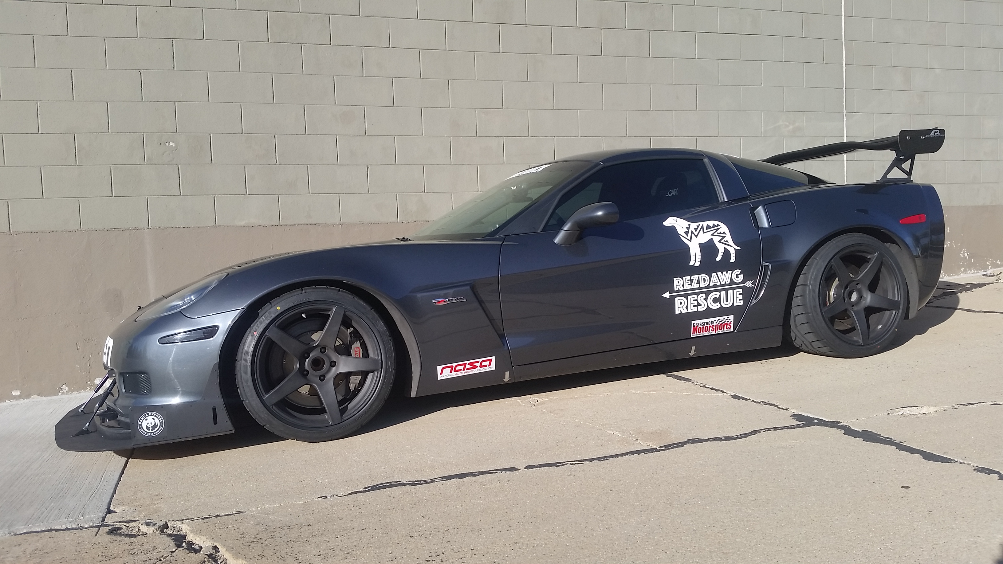 2013 cyber gray C6 Z06 street legal, full interior w A/C track car (NASA TT1) Rocky Mountain Solo