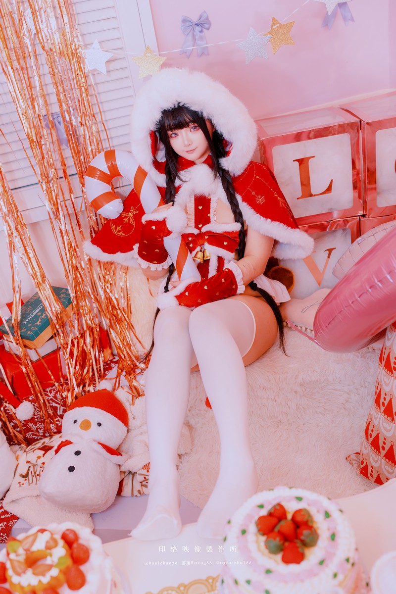 落落Raku Santa Tell Me 圣诞主题写真 35P插图