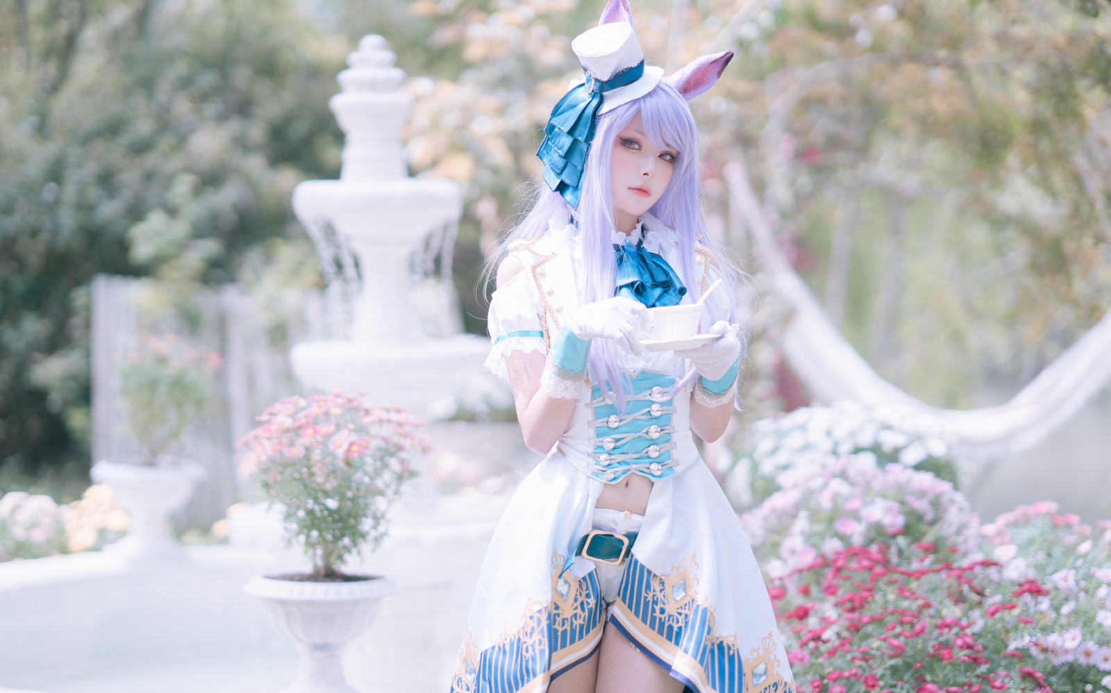 w百合欧皇子w 目白麦昆决胜服写真集 – 赛马娘COS 高清图 [18P-123MB]插图2