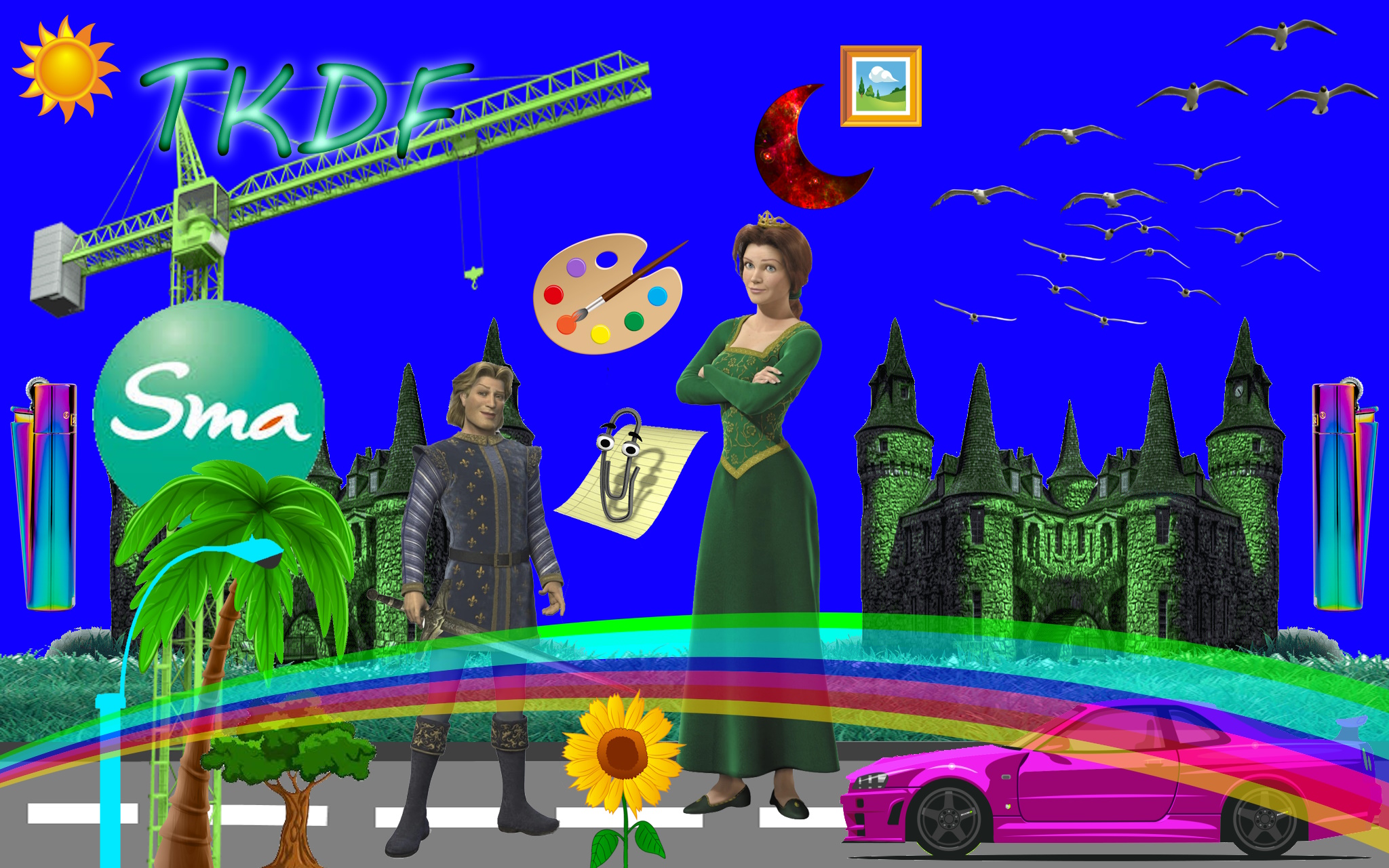 Future Castle 💙🌴🌻🎨🌈🖼️🌻🌴💙 — Postimages