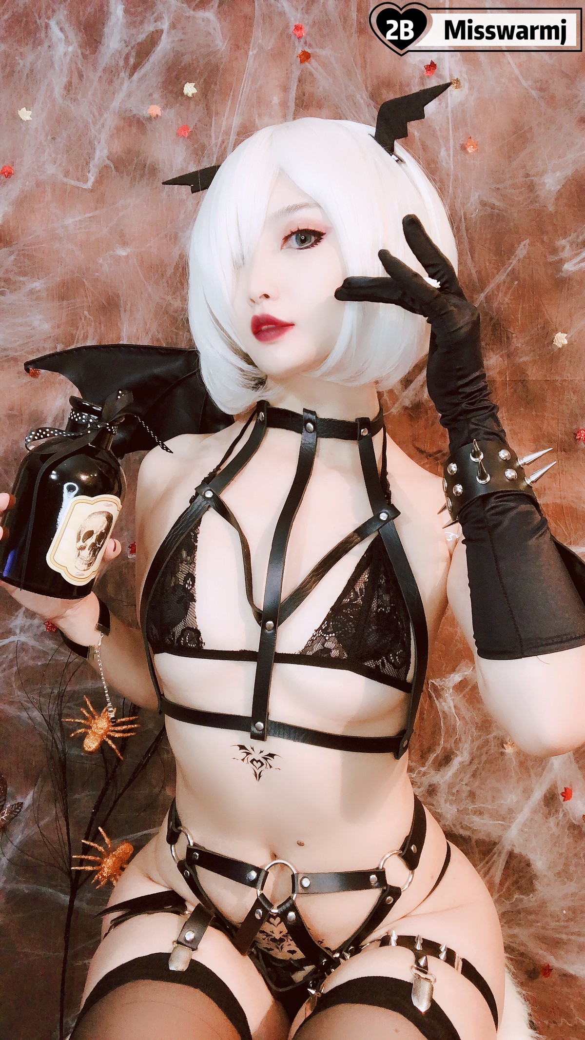 MissWarmJ Halloween 2B Cosplay Special Set [18P-80M]插图5