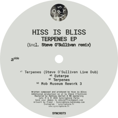 Hiss Is Bliss - Terpenes EP (2026)