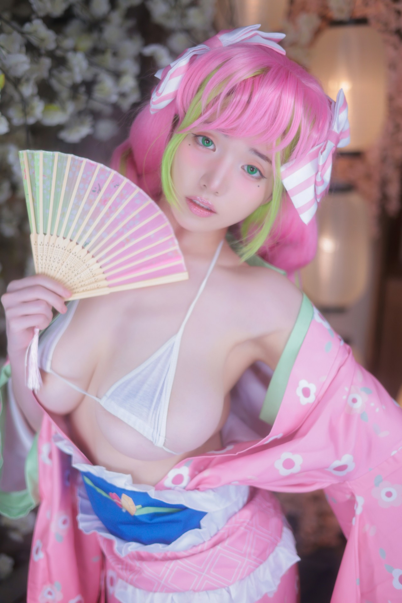 Yeon Woo (연우)，桃色心动！唯美日系场景里的梦幻COS美人插图6