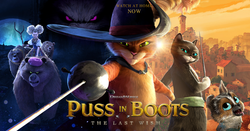 Download Puss in Boots: The Last Wish (2022) Dual Audio [Hindi  (Cleaned)-English] WEB-DL || 1080p [] || 720p [900MB] || 480p [350MB]  - HDmoviesFlix | MoviesFlix Pro
