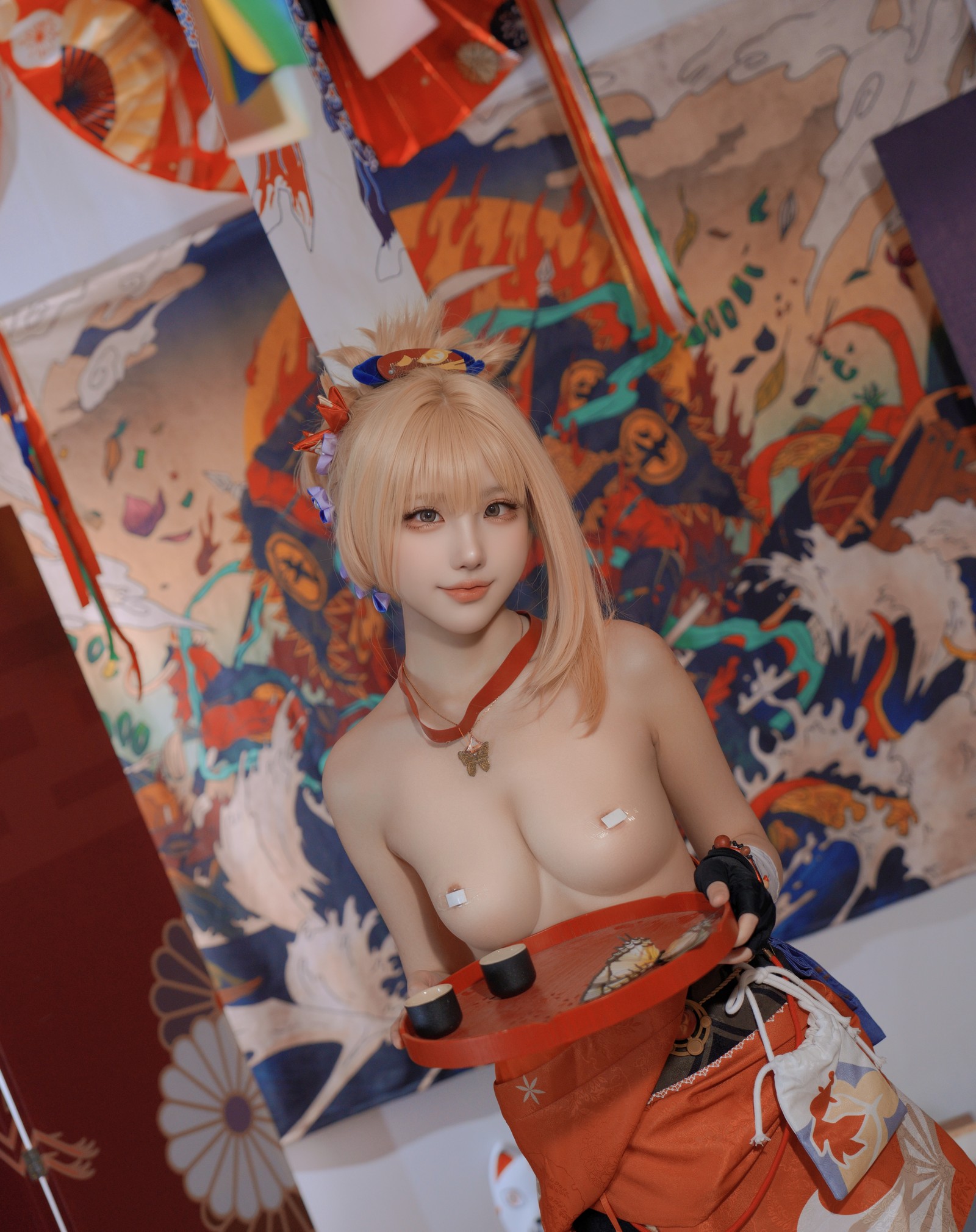 Demon 喵崽｜原神 宵宫 Yoimiya Cosplay 高清写真合集插图2