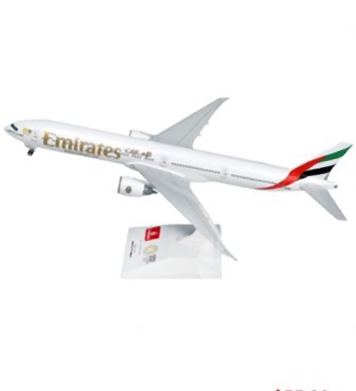 emirates diecast plane