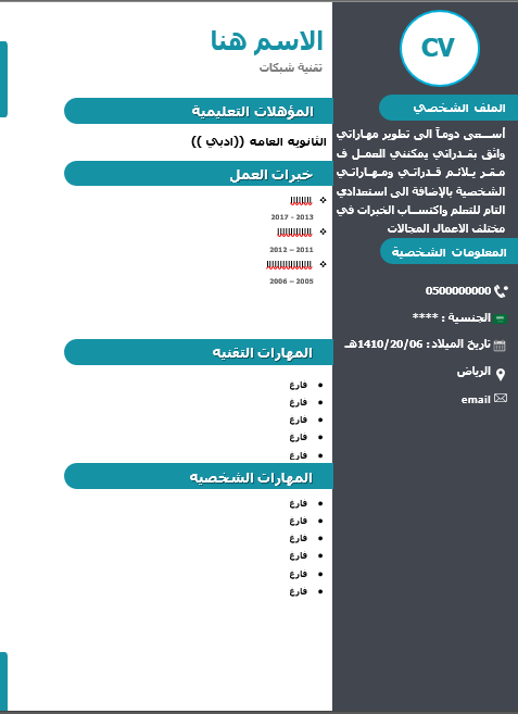معاينة القالب 4