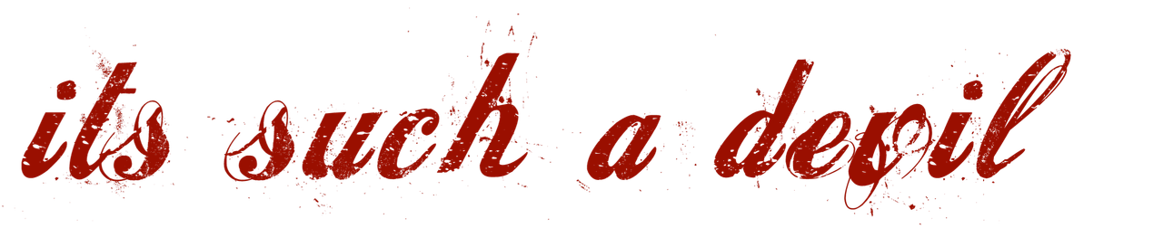 it's such a devil word graphic