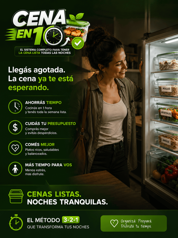 Mujer abriendo la heladera tranquila