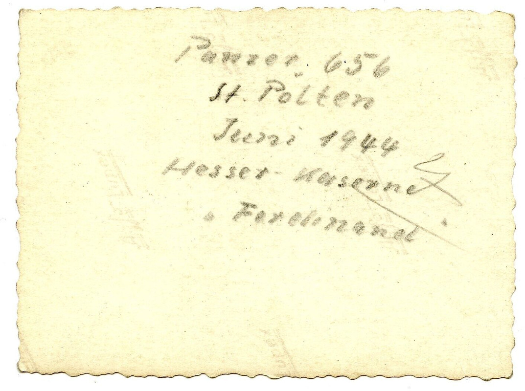 J2 Foto Panzerjäger Tiger Ferdinand Sd Kfz. 184 Juni 44 Hesser-Kaserne St.Pölten (1)