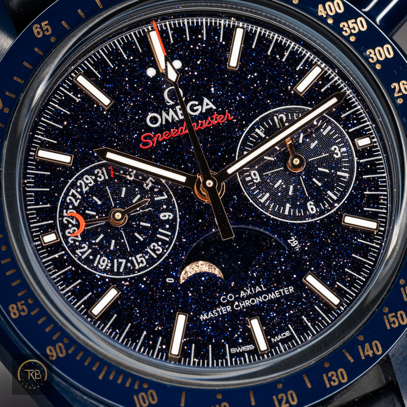 Omega Speedmaster Moonphase Blue Side of the Moon - Image 6