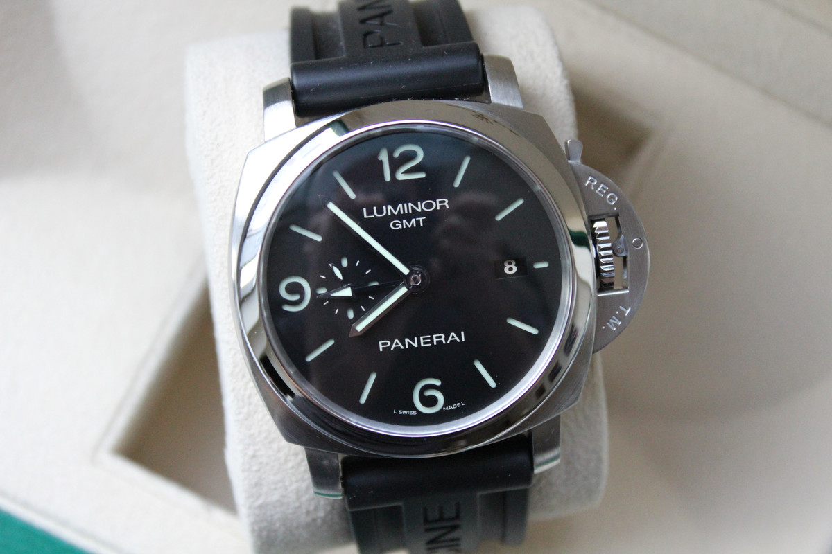 Panerai PAM329 / PAM 329 Luminor 1950 3 Days GMT PAM00329 W/Box and Papers! WOW!