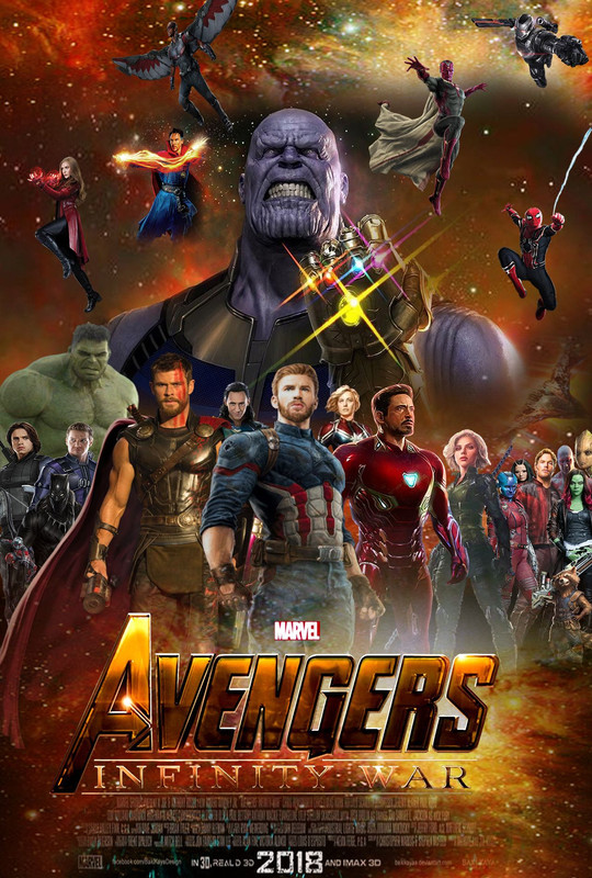 Avengers Infinity War (2018) Dual Audio Hindi 480p Bluray x264 AAC 500MB ESub