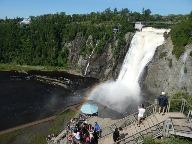 Montmorency, Basílica Sainte-Anne de Beaupré, Cañón Sainte-Anne y Tadoussac - DOS SEMANAS EN EL ESTE DE CANADÁ (ONTARIO Y QUÉBEC) (7)