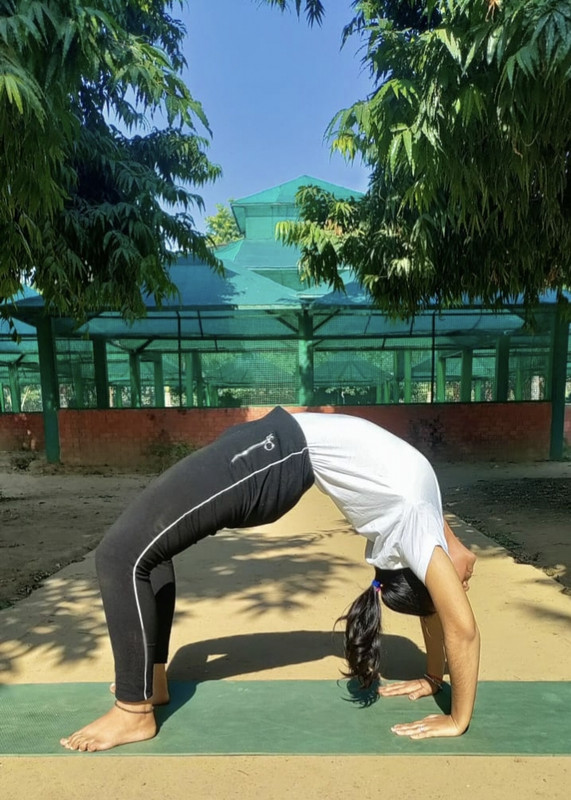 Richa Yoga Pose 1