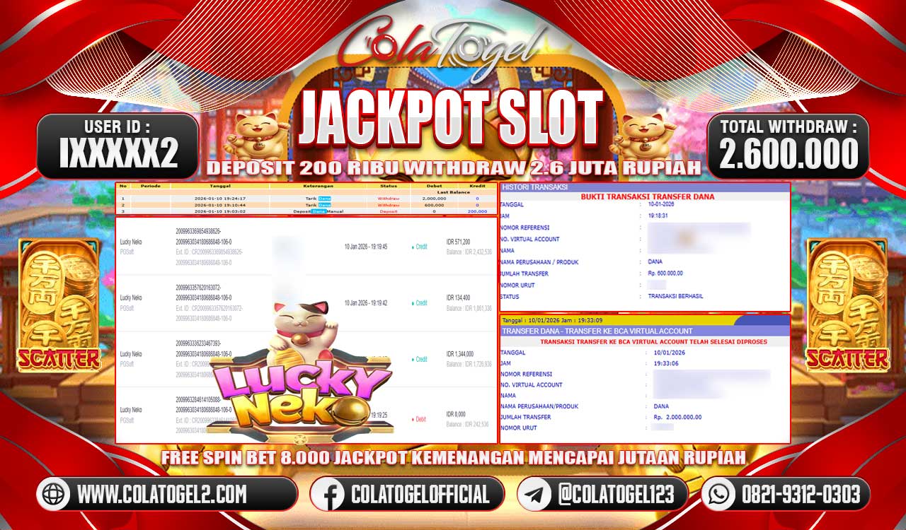 JACKPOT SLOT GACOR!!