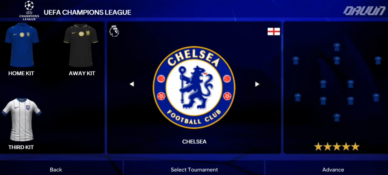FIFA 16 MOD 27 new tournament Android