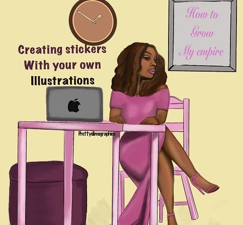 How to create stickers with your Illustrations using Procreate