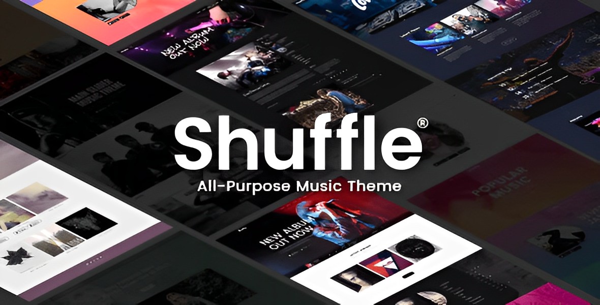 Shuffle – WordPress Music Theme