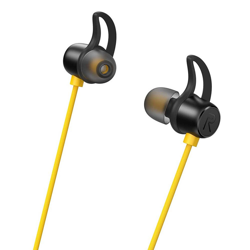 سماعات realme Buds Wireless لاسلكية - بلوتوث 5.0 - بطارية 12 ساعة - أصفر - 3